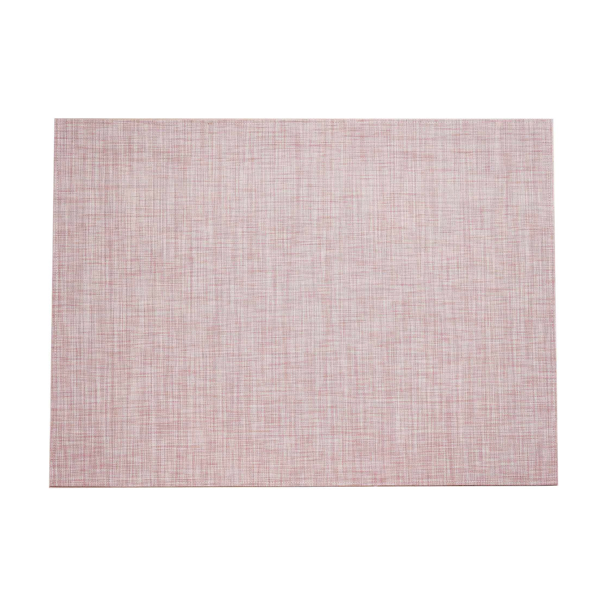 Mini Basketweave / Blush woven floor mat by Chilewich, texture detail