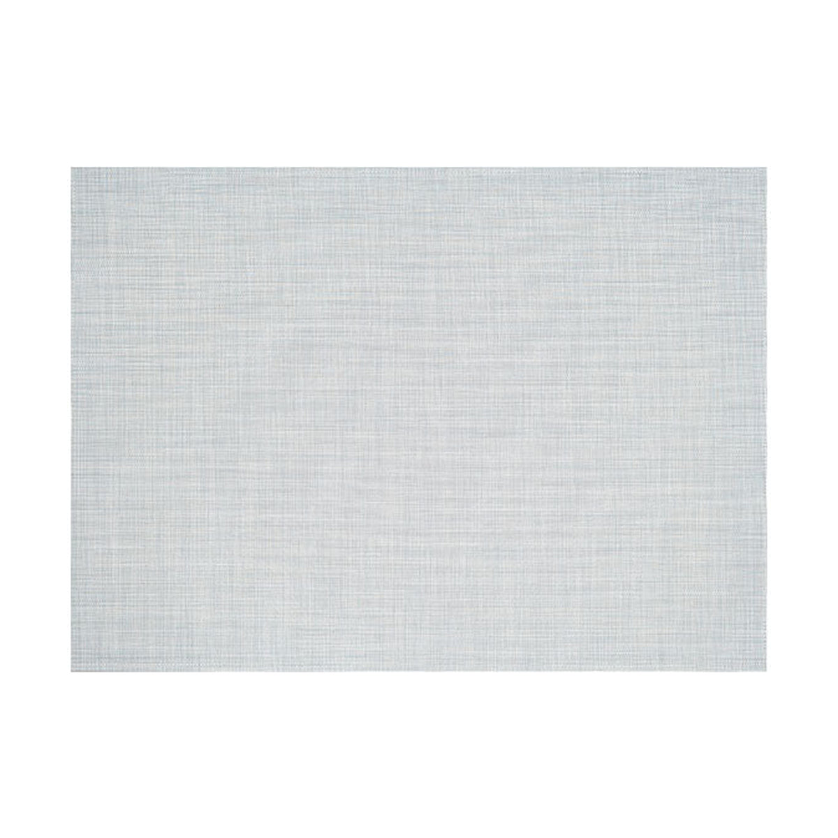 Mini Basketweave / Sky woven floor mat by Chilewich, texture detail