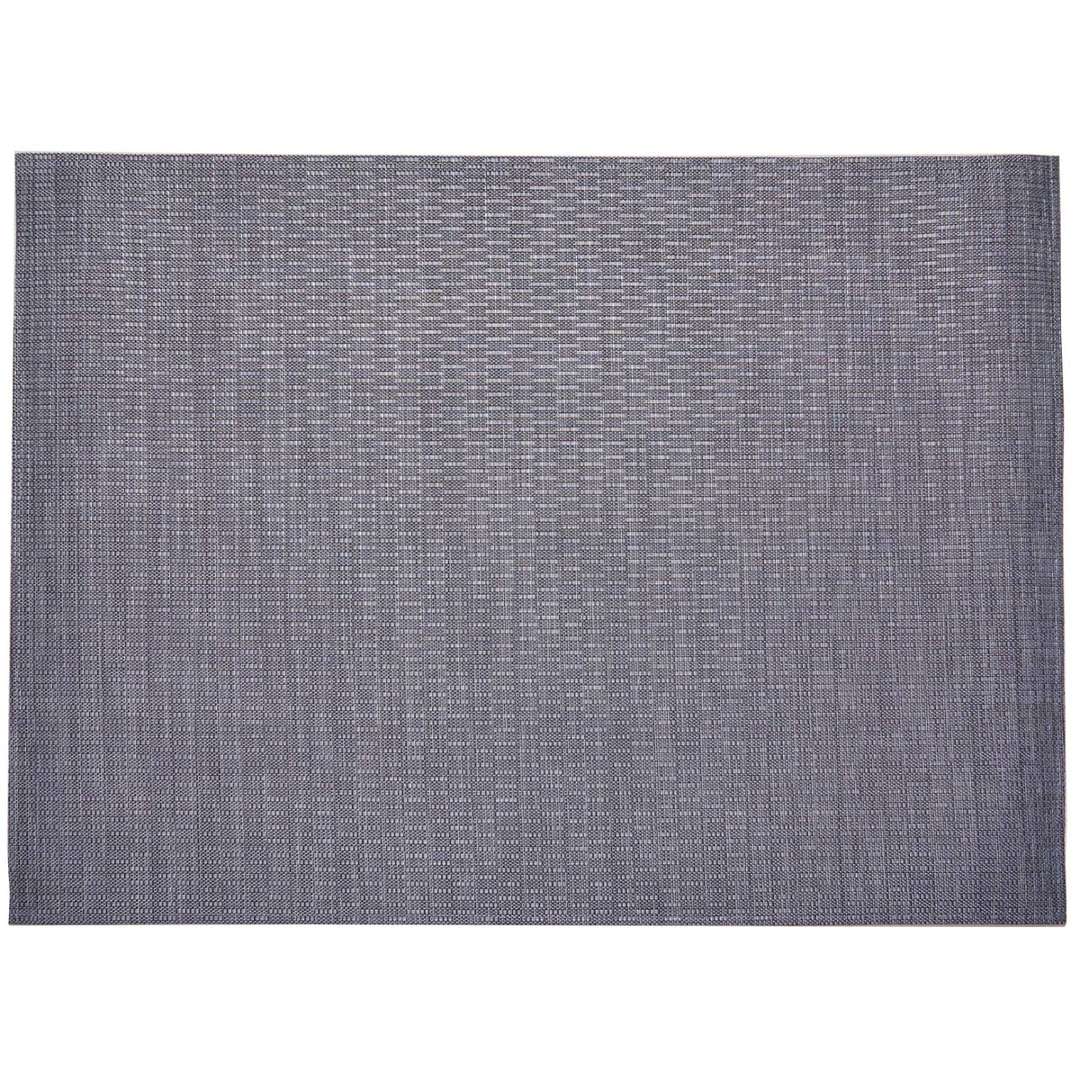 Thatch / Pewter woven floor mat by Chilewich, texture detail