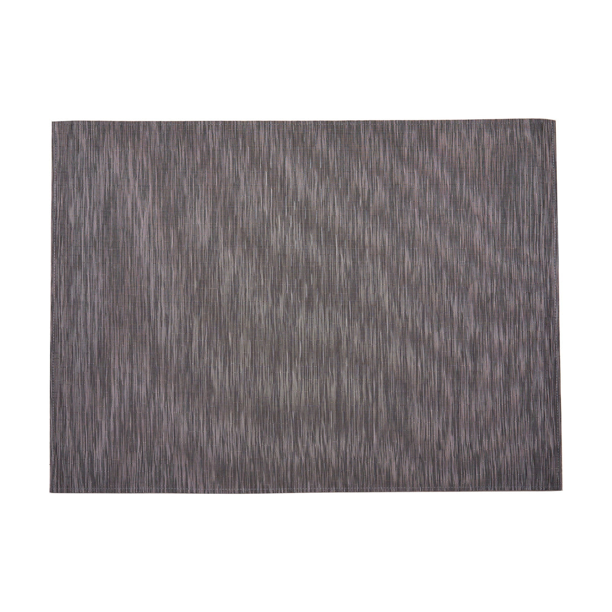 Bamboo / Grey Flannel woven floor mat by Chilewich, texture detail