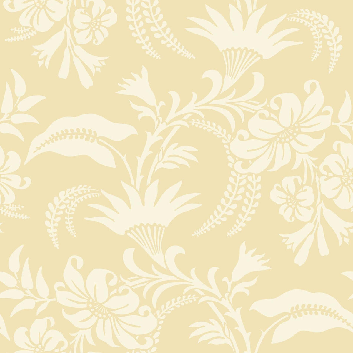 Cranley Yellow wallpaper by Cole & Son – flat pattern