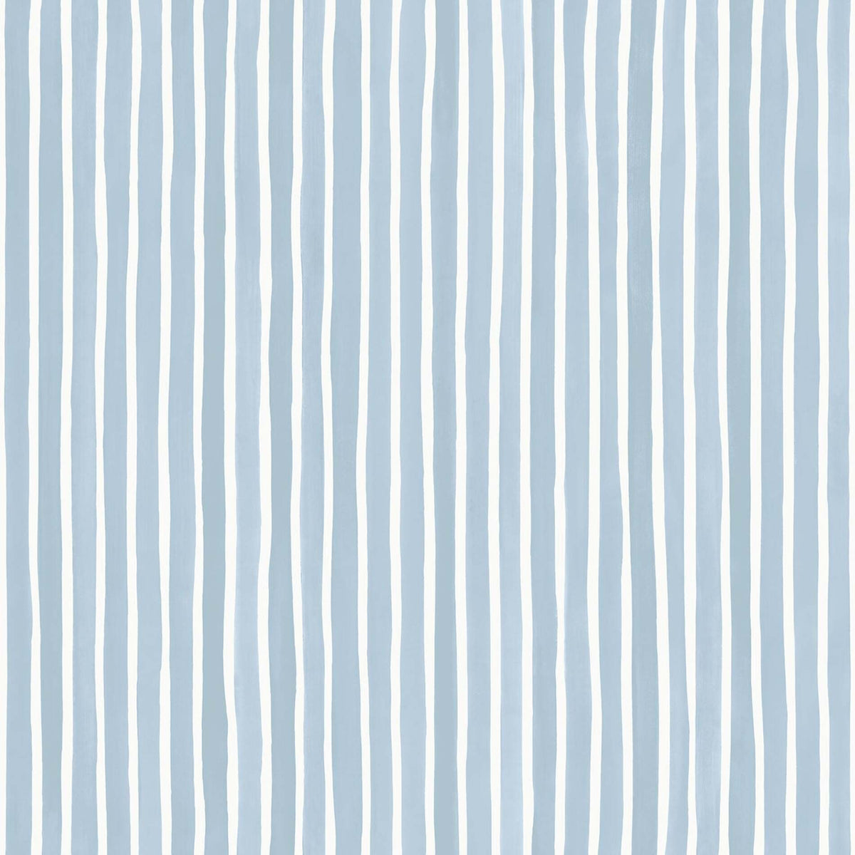 Croquet Stripe Blue wallpaper by Cole & Son – flat pattern