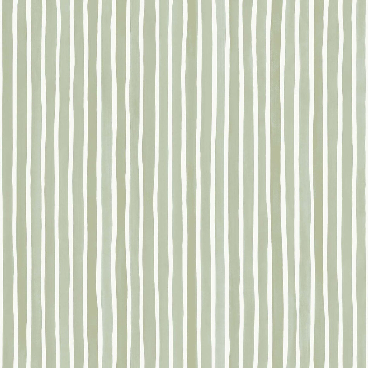 Croquet Stripe Olive wallpaper by Cole & Son – flat pattern