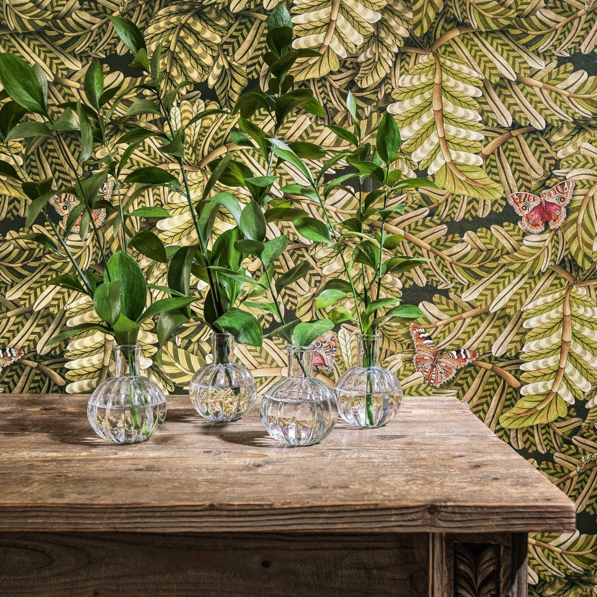 Cole & Son Acacia Canopy in Safari — room setting