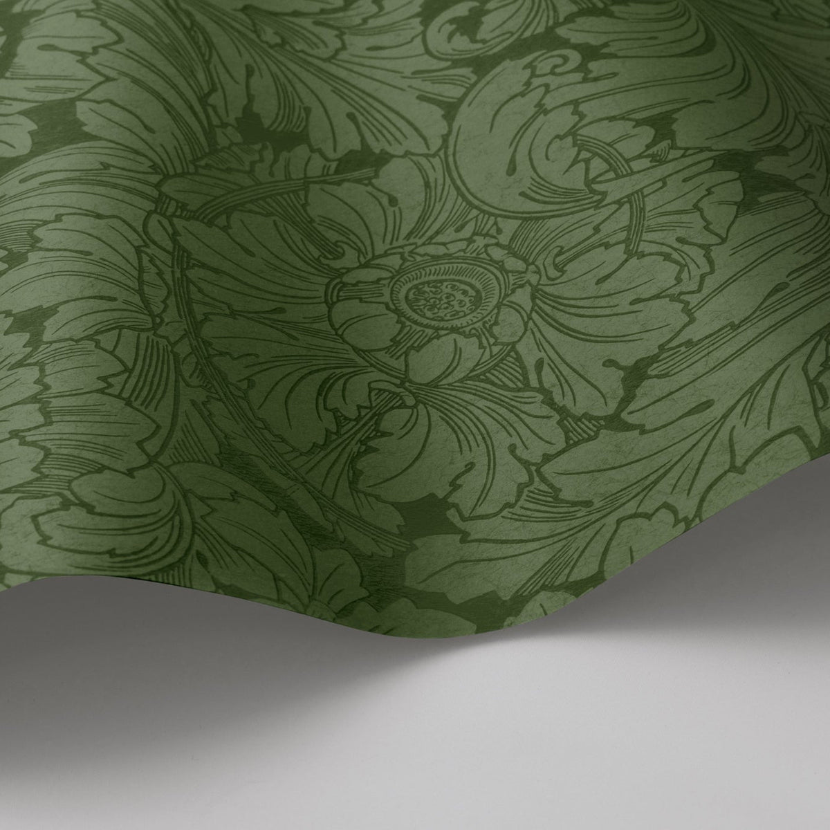 Cole & Son Acanthus in Forest — pattern detail