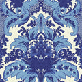 Cole & Son Aldwych in Multi Blue on White — pattern detail