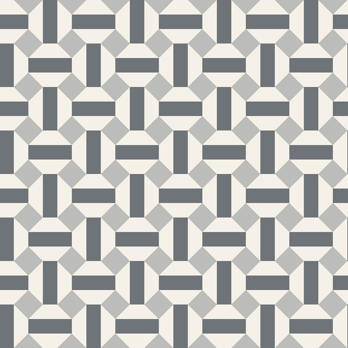 Cole & Son Alicatado in Soot on Snow — pattern detail