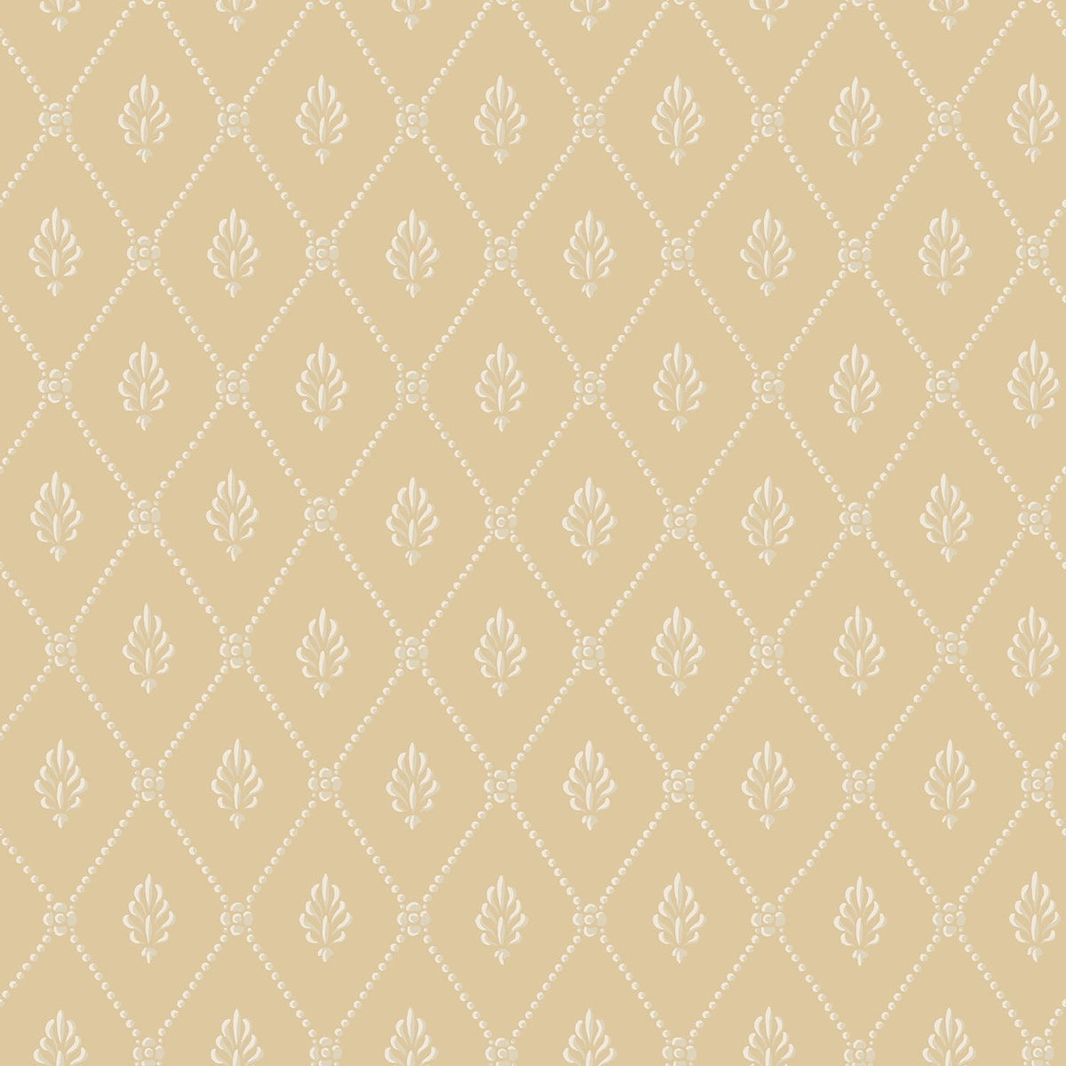 Cole & Son Alma in Yellow — pattern detail