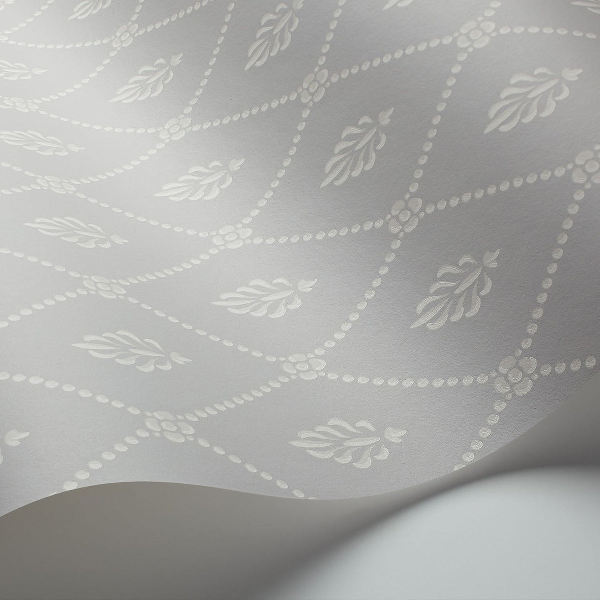 Cole & Son Alma in Grey — pattern detail