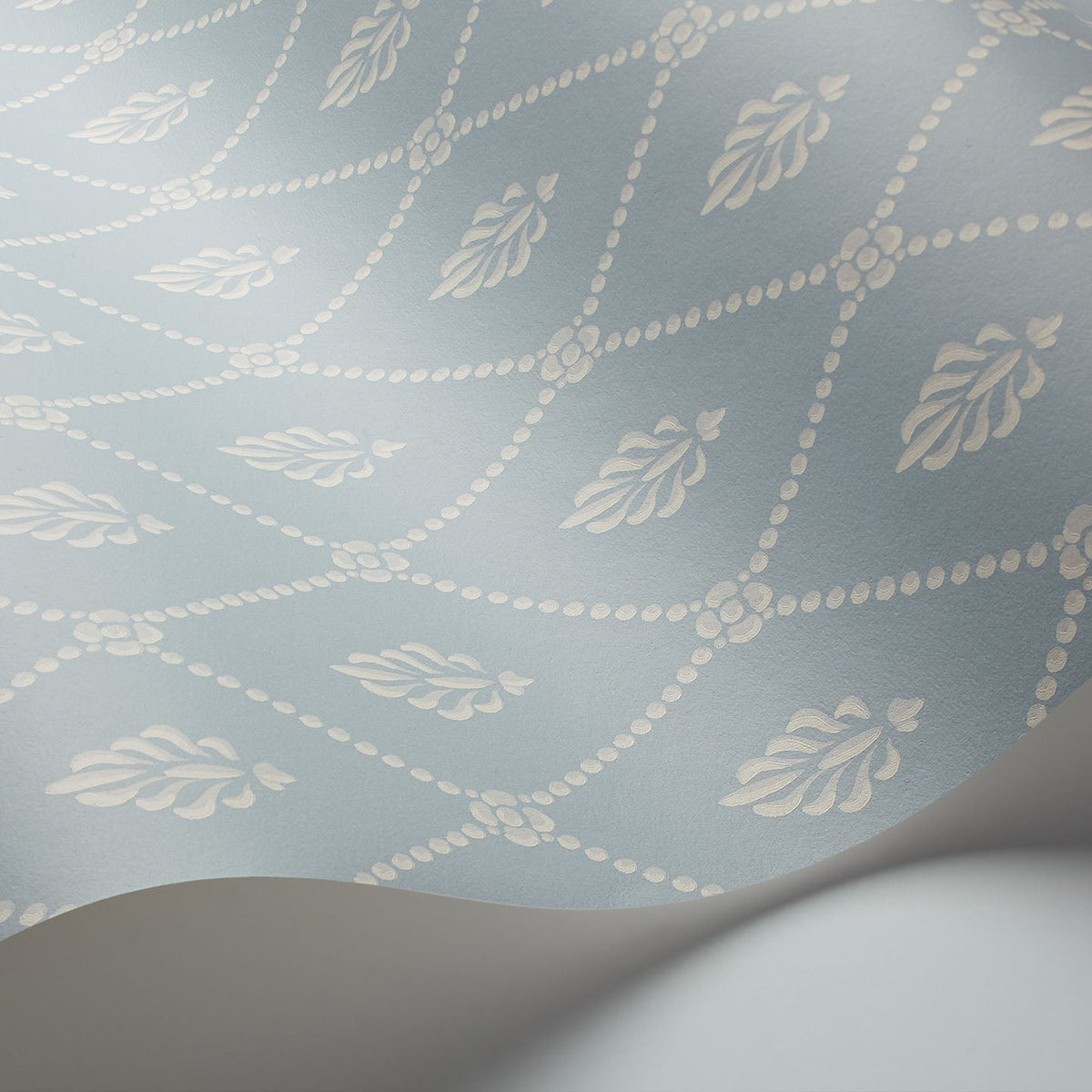 Cole & Son Alma in Ice Blue — pattern detail