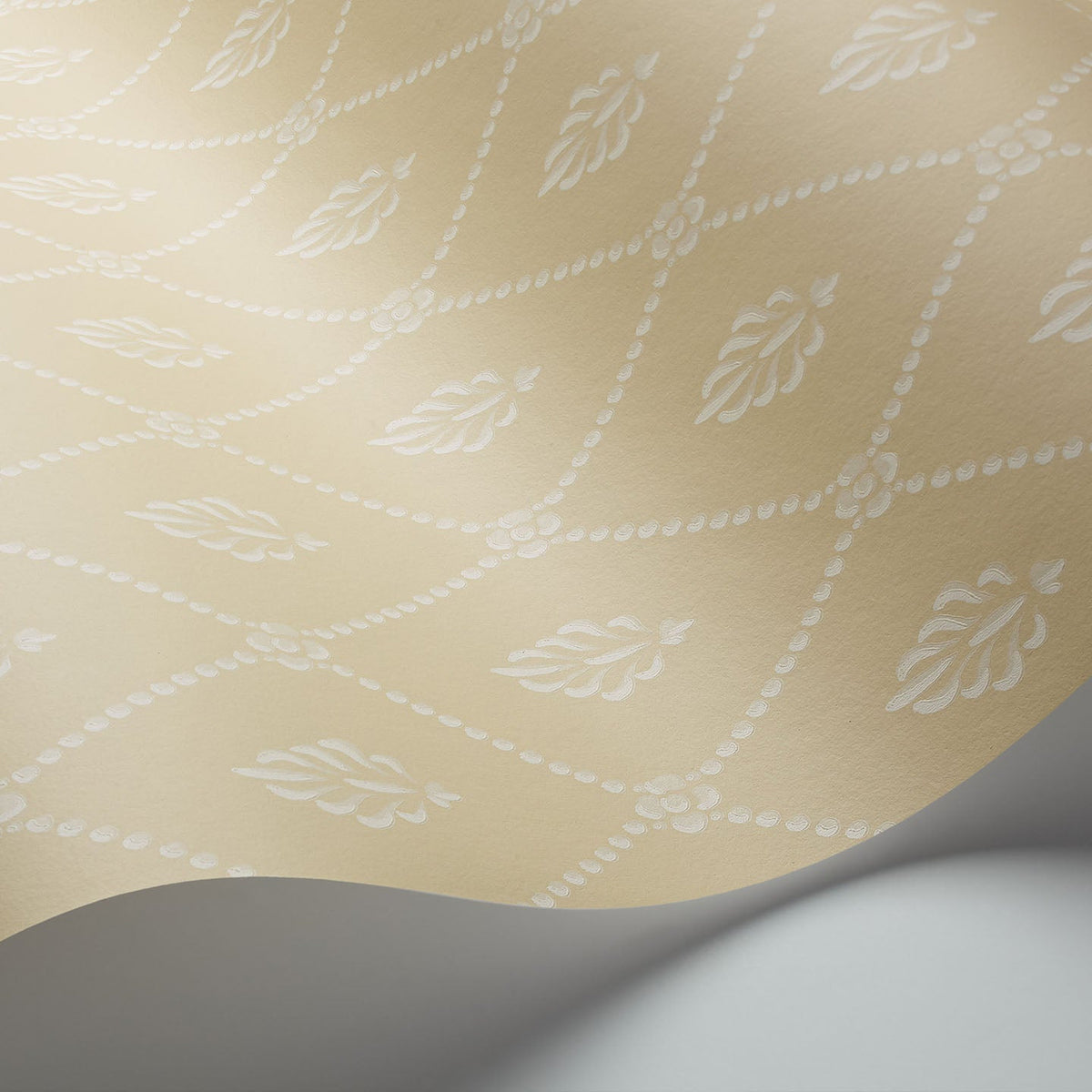 Cole & Son Alma in Yellow — pattern detail