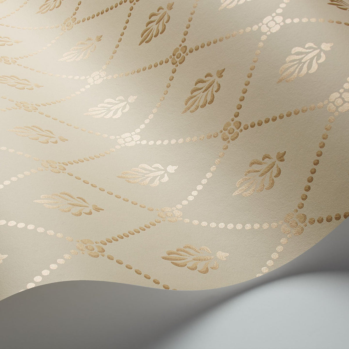 Cole & Son Alma in Oat — pattern detail