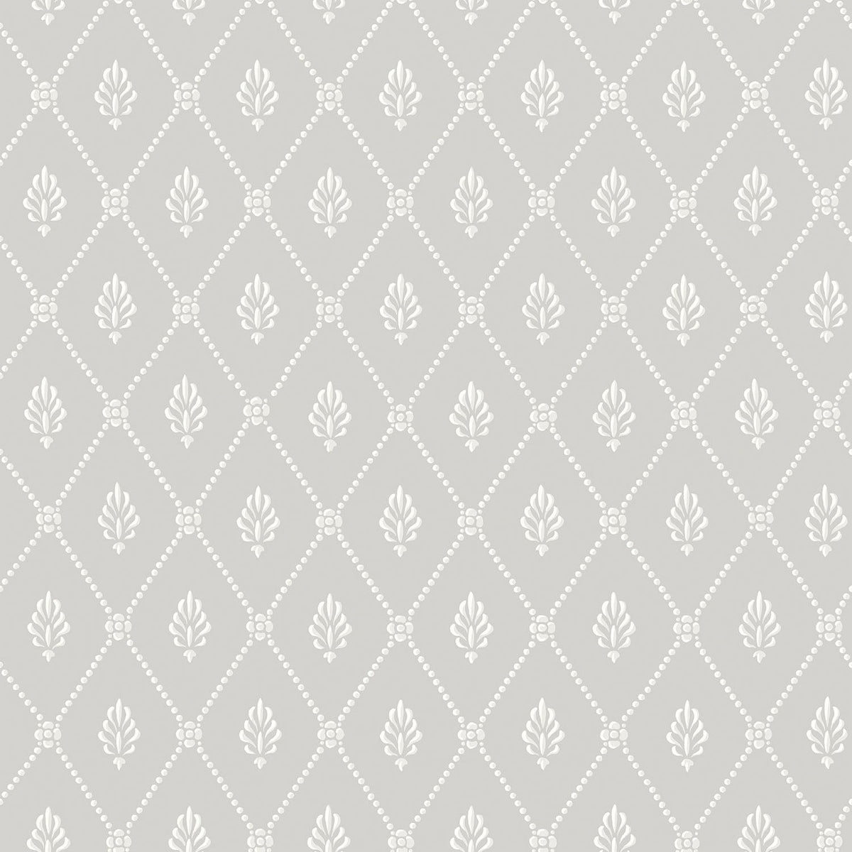 Cole & Son Alma in Grey — pattern detail