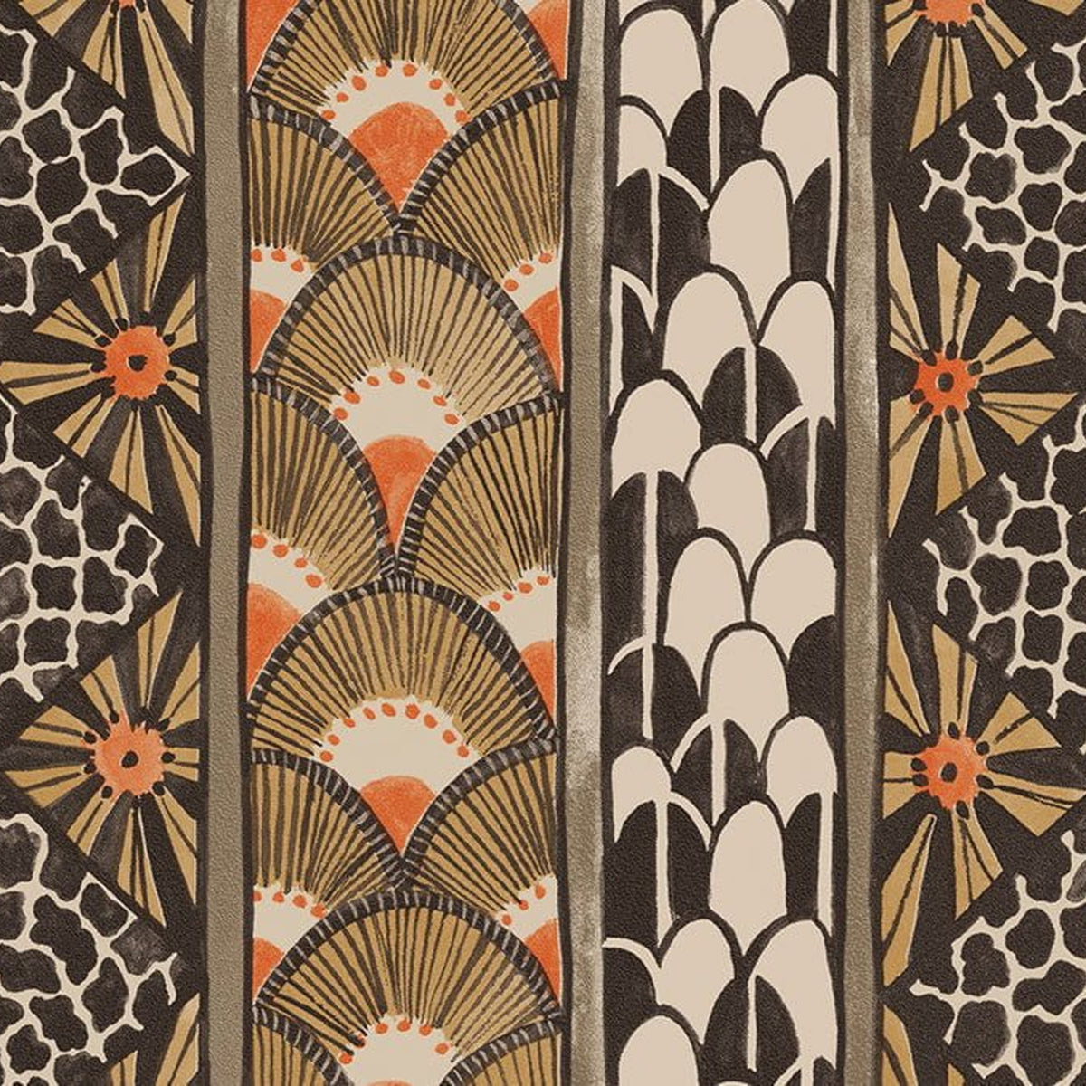 Cole & Son Ardmore Border in Ginger — border detail