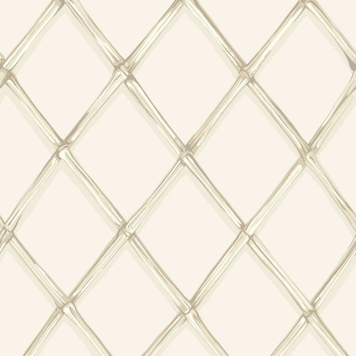 Cole & Son Bagatelle wallpaper in White — pattern