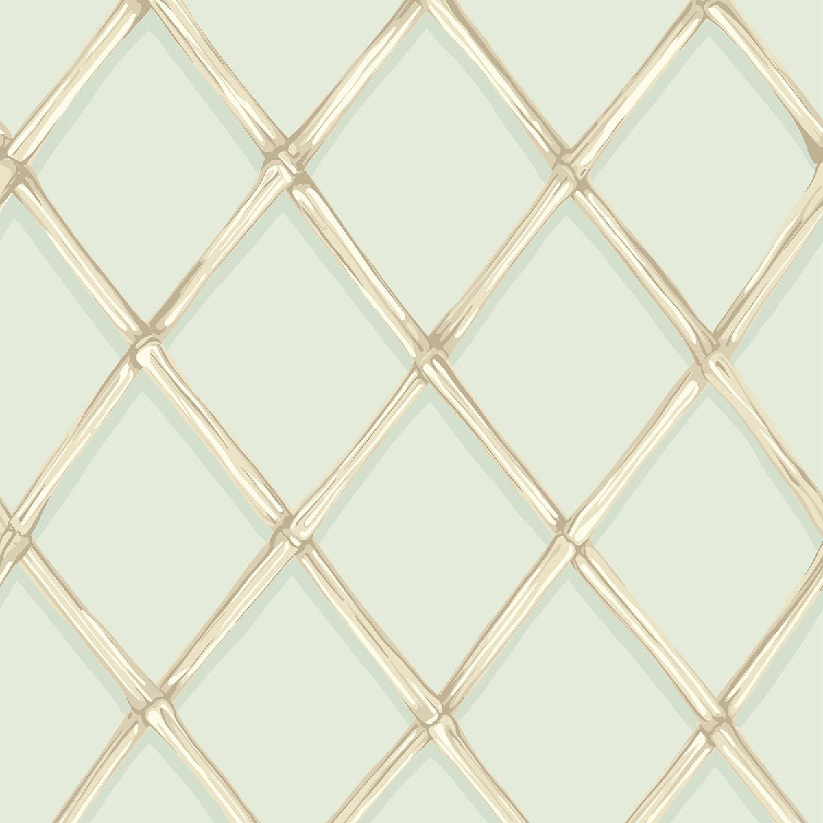 Cole & Son Bagatelle wallpaper in Duck Egg — pattern