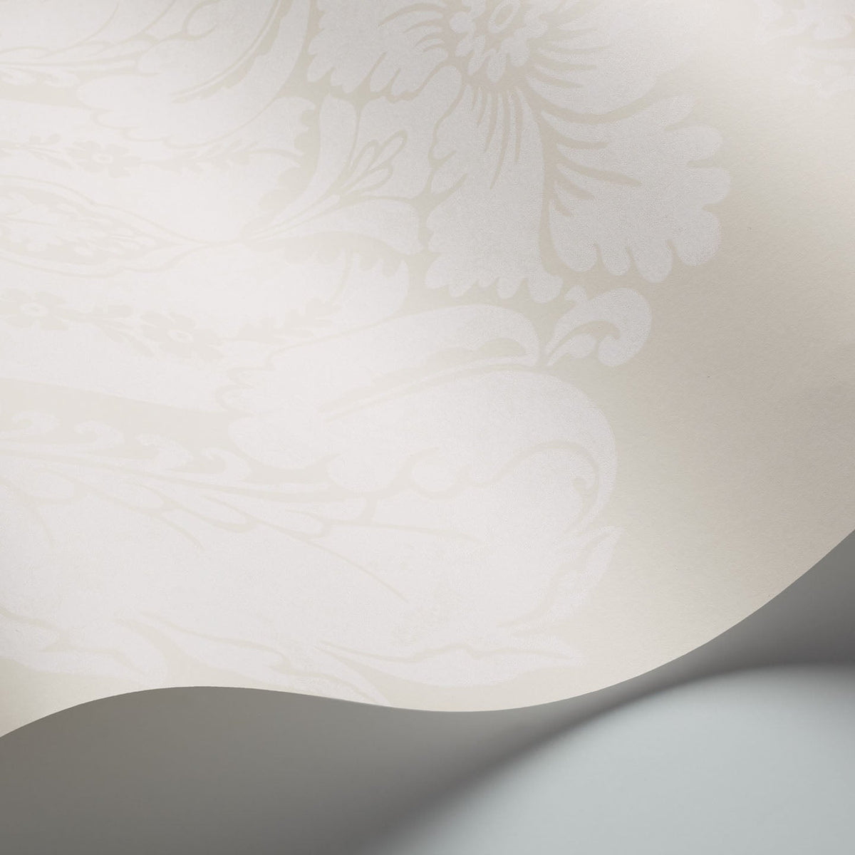 Cole & Son Baudelaire wallpaper in Chalk on Parchment — detail