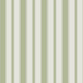 Cole & Son Cambridge Stripe wallpaper in Olive Green — pattern
