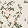 Cole & Son Chinese Branch wallpaper in Leaf Green — pattern
