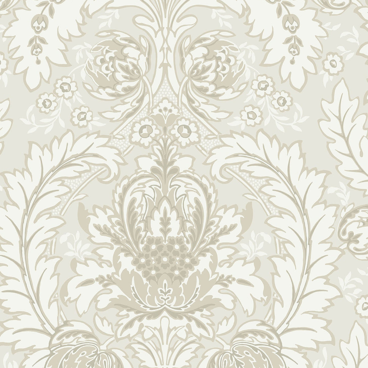 Cole & Son Coleridge wallpaper in Chalk — pattern