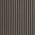 Cole & Son College Stripe wallpaper in Charcoal & Metallic Gold — pattern