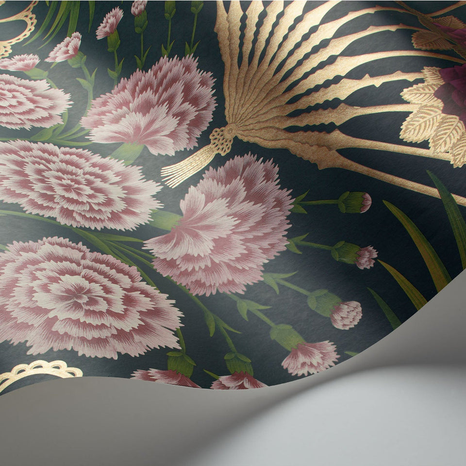 Flamenco Fan wallpaper by Cole & Son, pattern detail