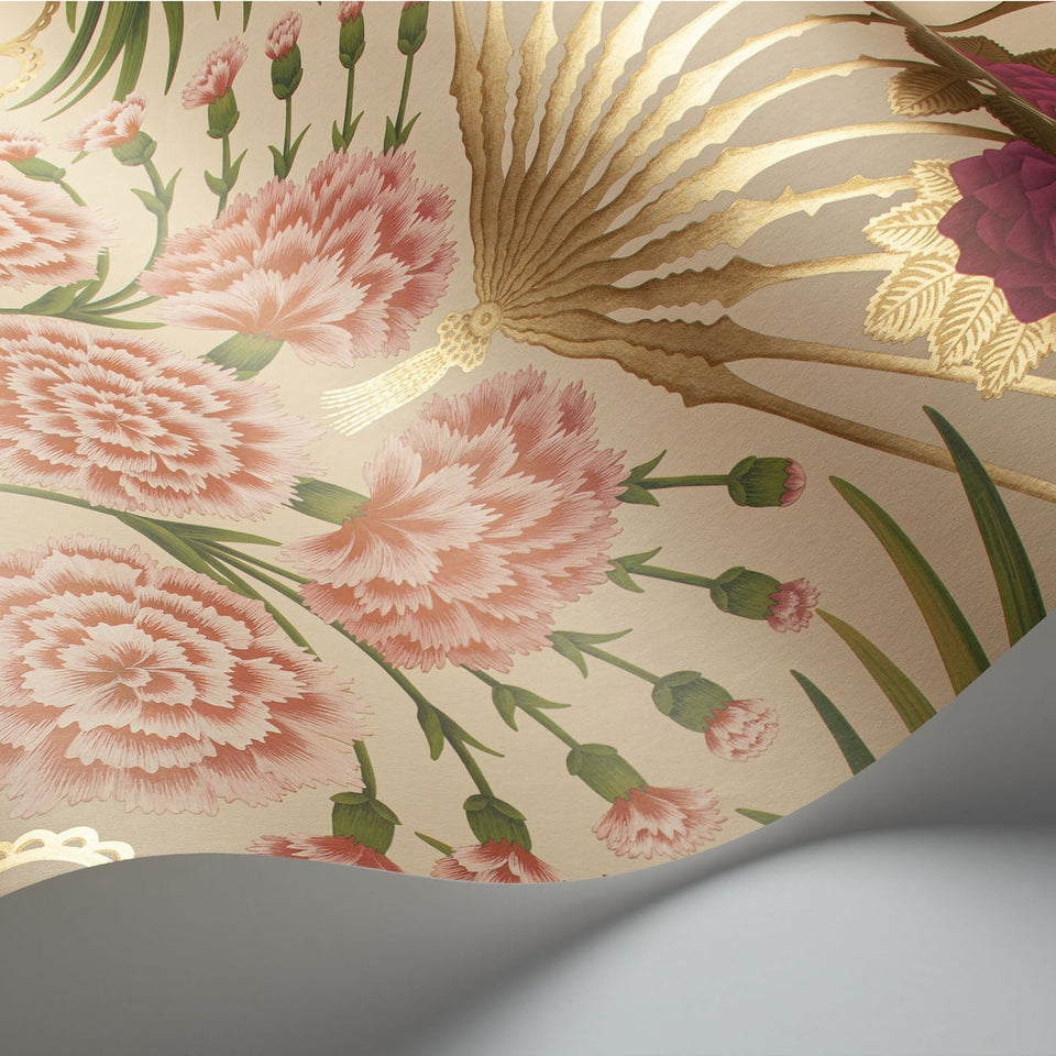 Flamenco Fan wallpaper by Cole & Son, pattern detail