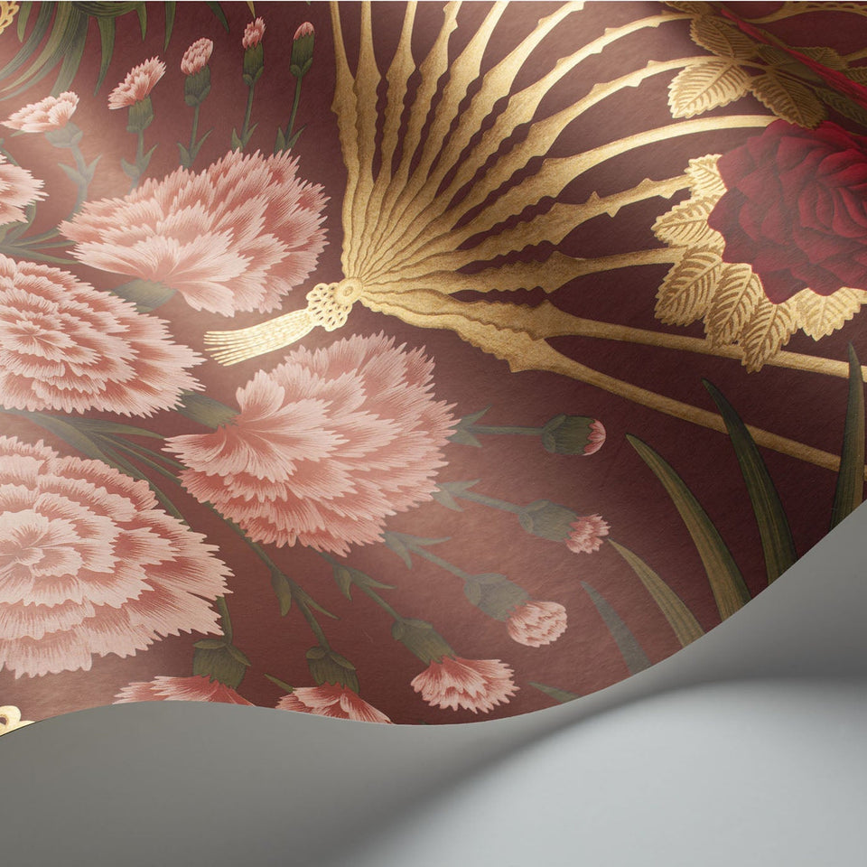 Flamenco Fan wallpaper by Cole & Son, pattern detail