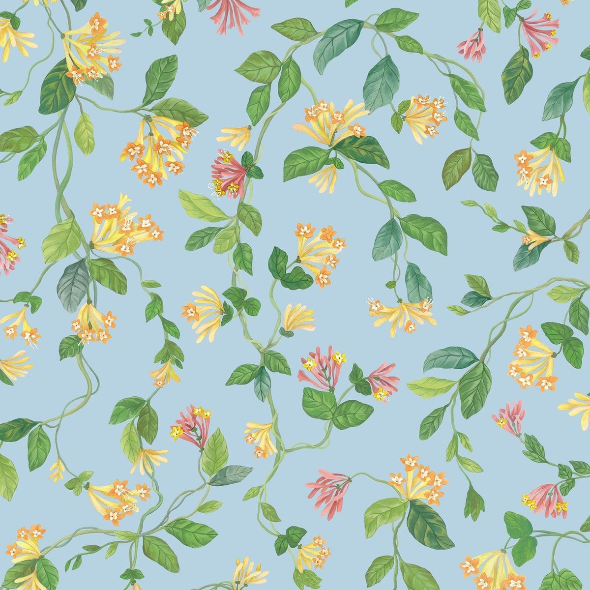 Cole & Son Flora wallpaper — manufacturer pattern image