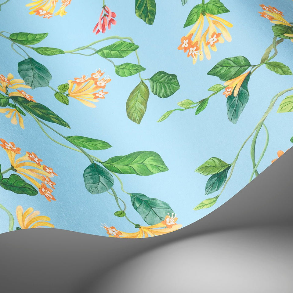 Cole & Son Flora wallpaper — manufacturer pattern image