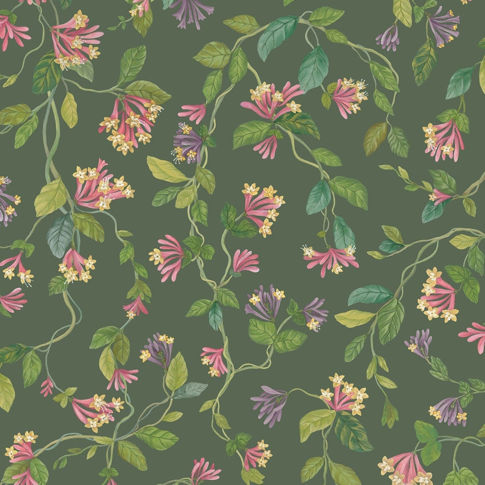 Cole & Son Flora wallpaper — manufacturer pattern image