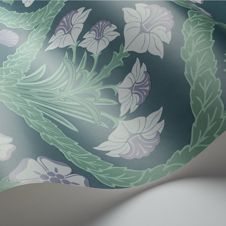 Floral Kingdom wallpaper by Cole & Son — pattern detail or room view