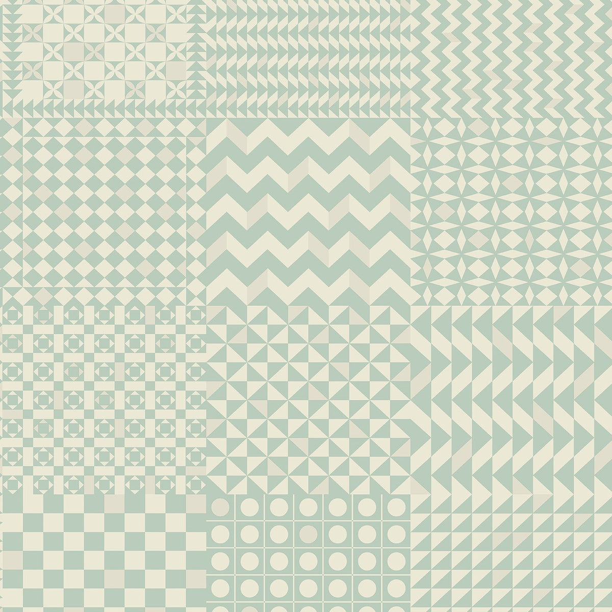 Geometrico wallpaper by Cole & Son — Pastel