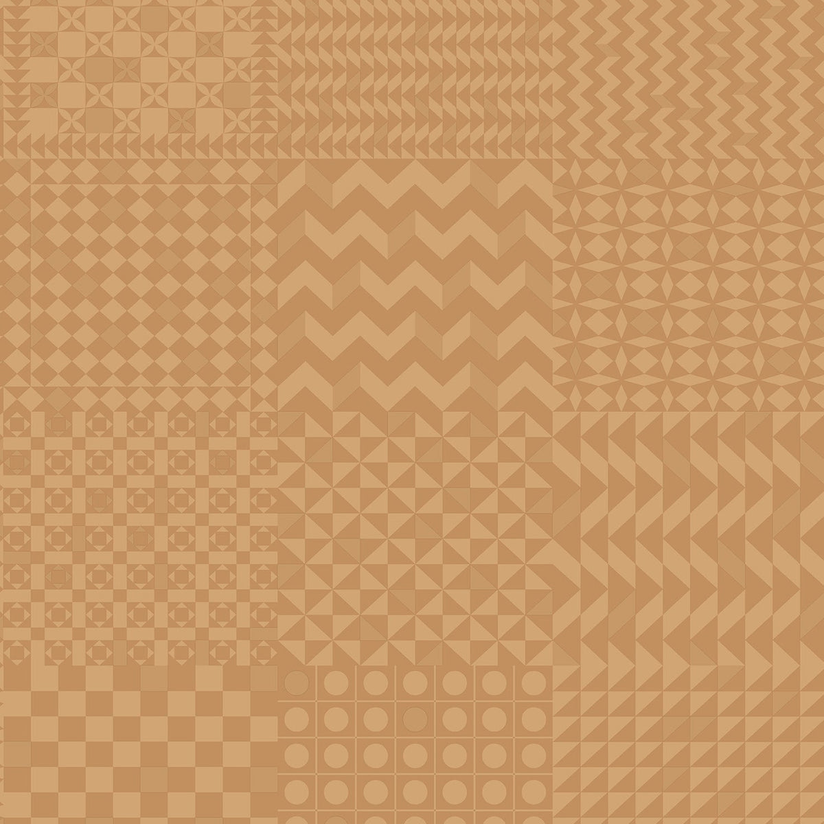 Geometrico wallpaper by Cole & Son — Gold on Gold