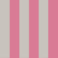 Cole & Son Glastonbury Stripe wallpaper in Fuchsia & Linen