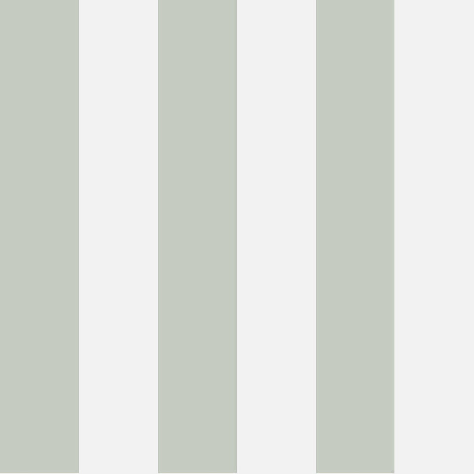 Cole & Son Glastonbury Stripe wallpaper in Sage