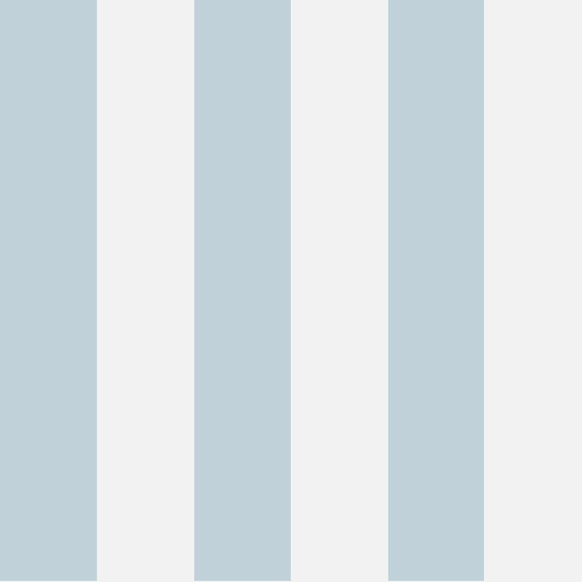 Cole & Son Glastonbury Stripe wallpaper in Pale Cerulean
