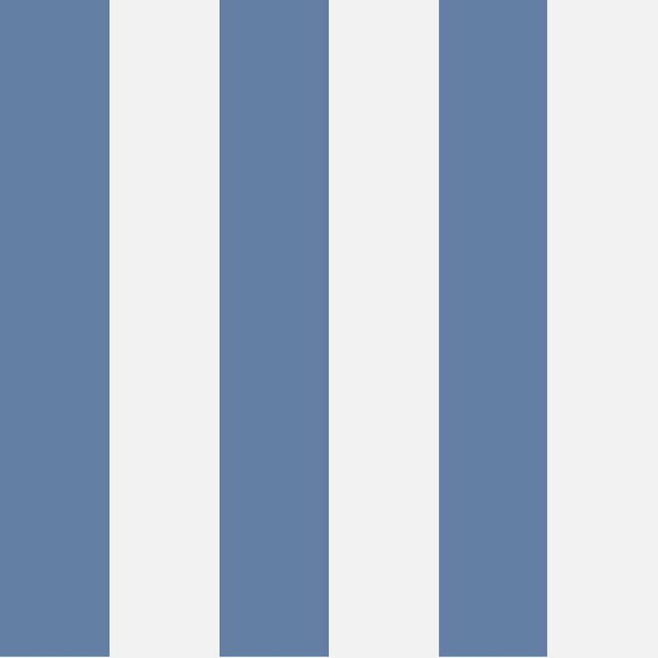 Cole & Son Glastonbury Stripe wallpaper in Hyacinth Blue