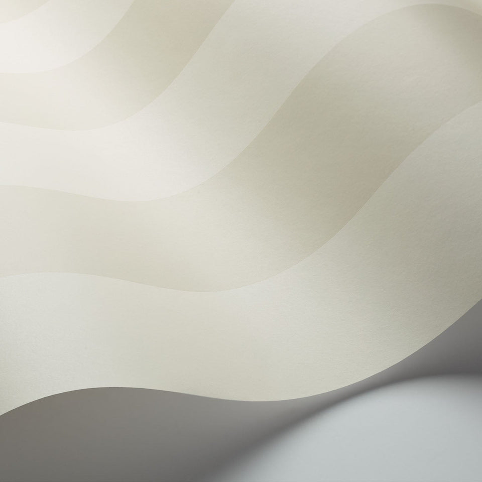 Cole & Son Glastonbury Stripe wallpaper in Cream