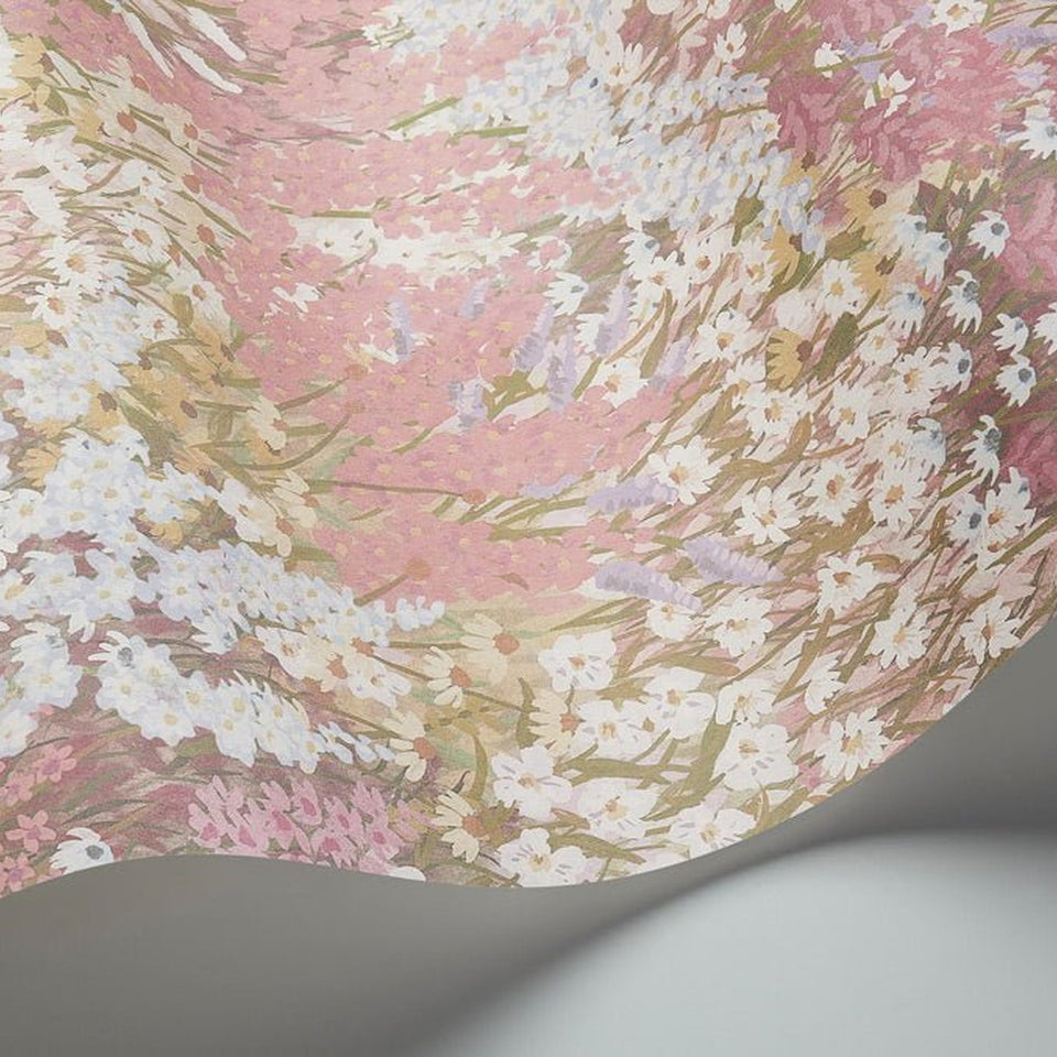 Cole & Son Grande Fleur (2 roll set) wallpaper in Peach & Blush