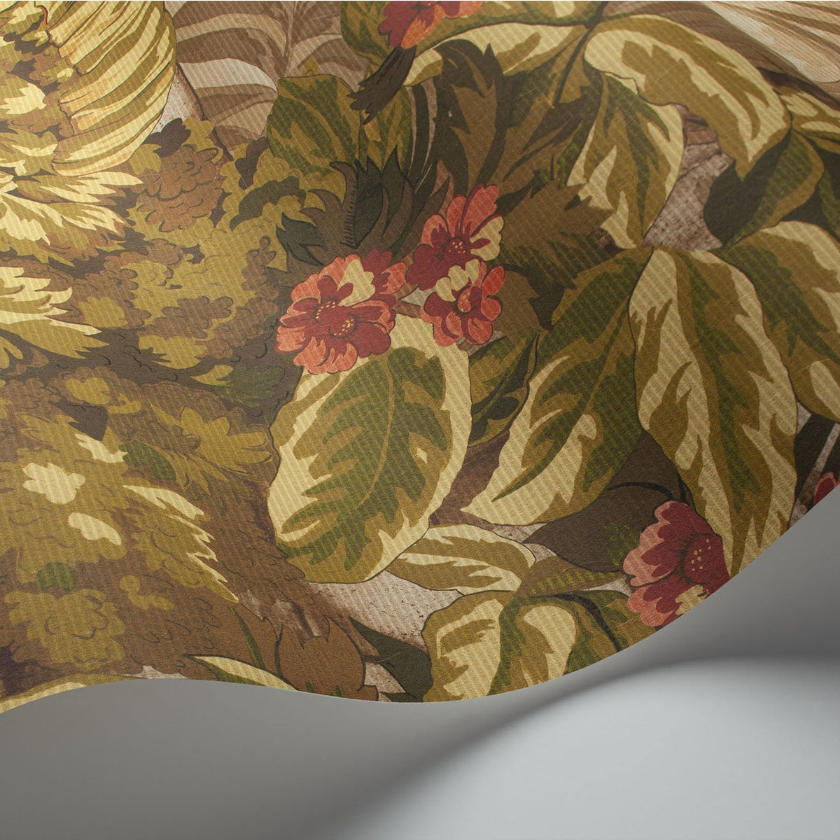 Cole & Son Hispalis wallpaper — Khaki Multi
