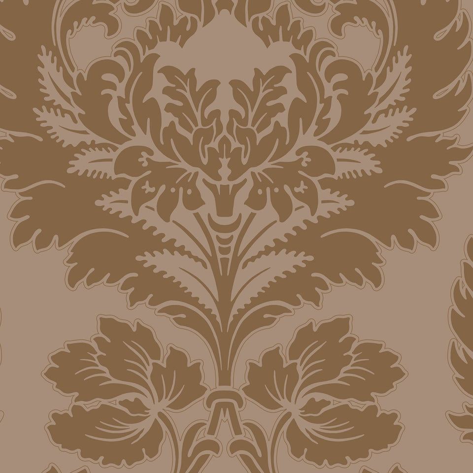 Cole & Son Hovingham wallpaper — Metallic Gold on Neutral