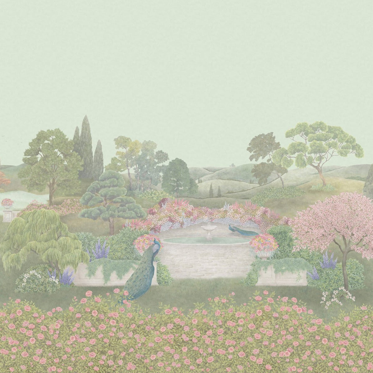 Cole & Son Idyll wallpaper panorama