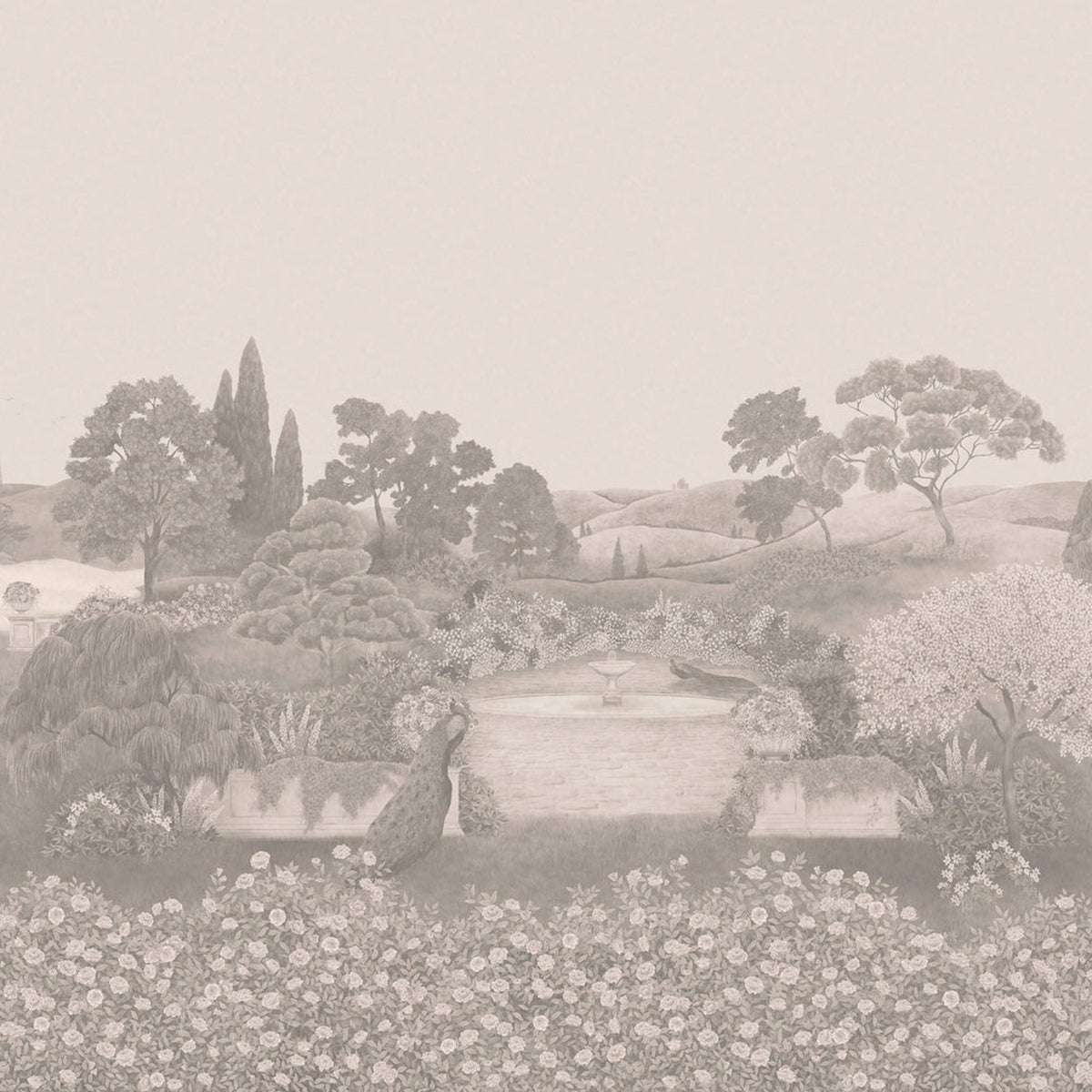 Cole & Son Idyll wallpaper panorama
