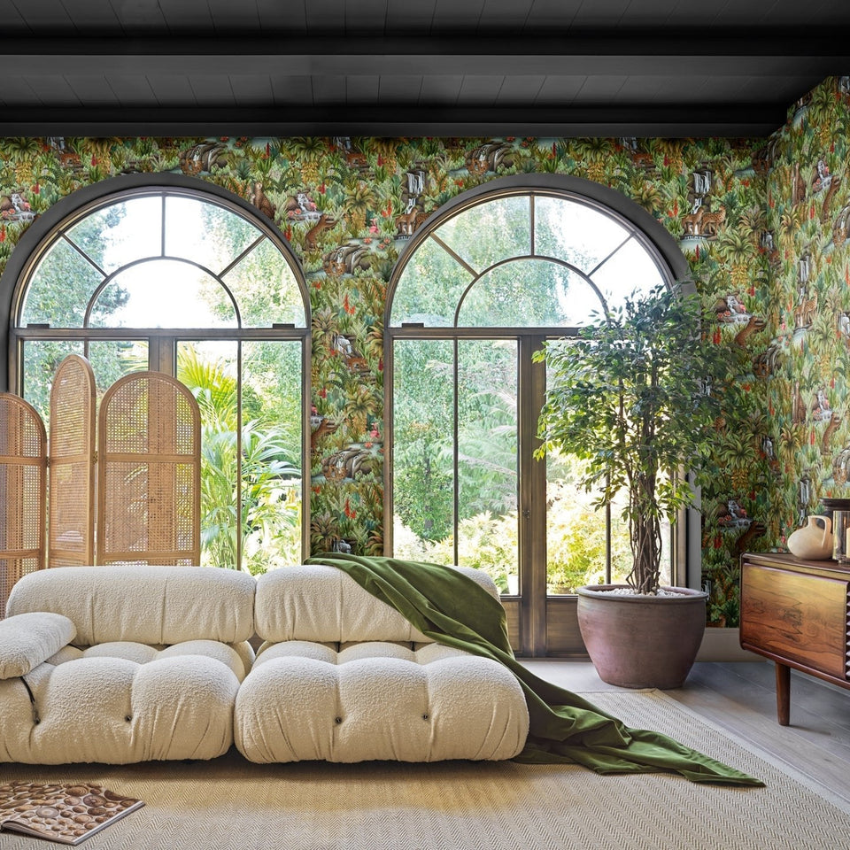 Cole & Son Injisuthi wallpaper in Jade