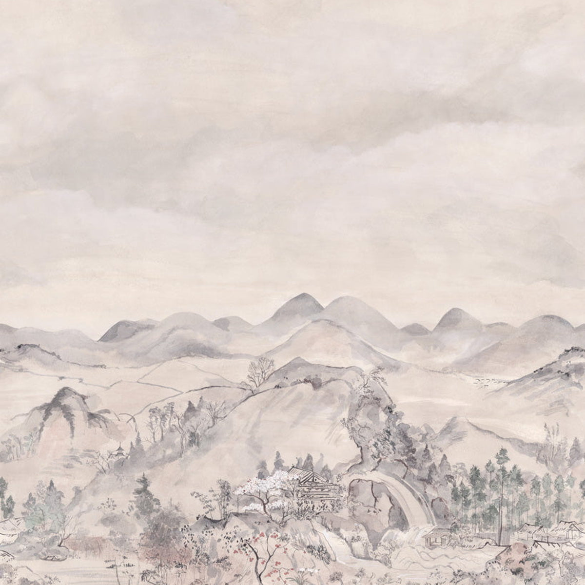 Cole & Son japanese chinoiserie wallpaper