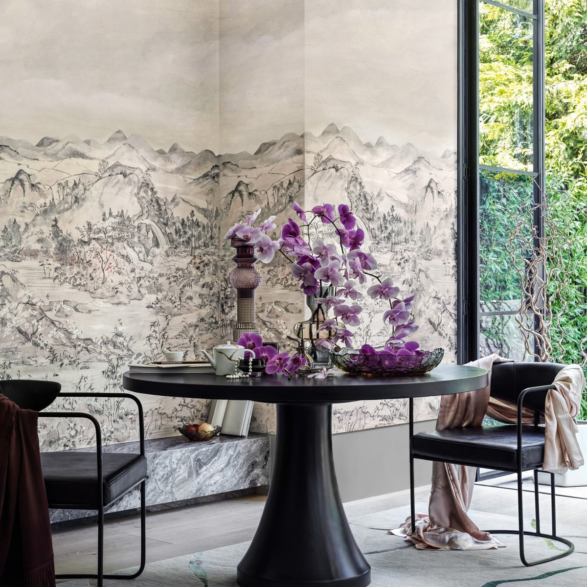 Cole & Son japanese chinoiserie wallpaper