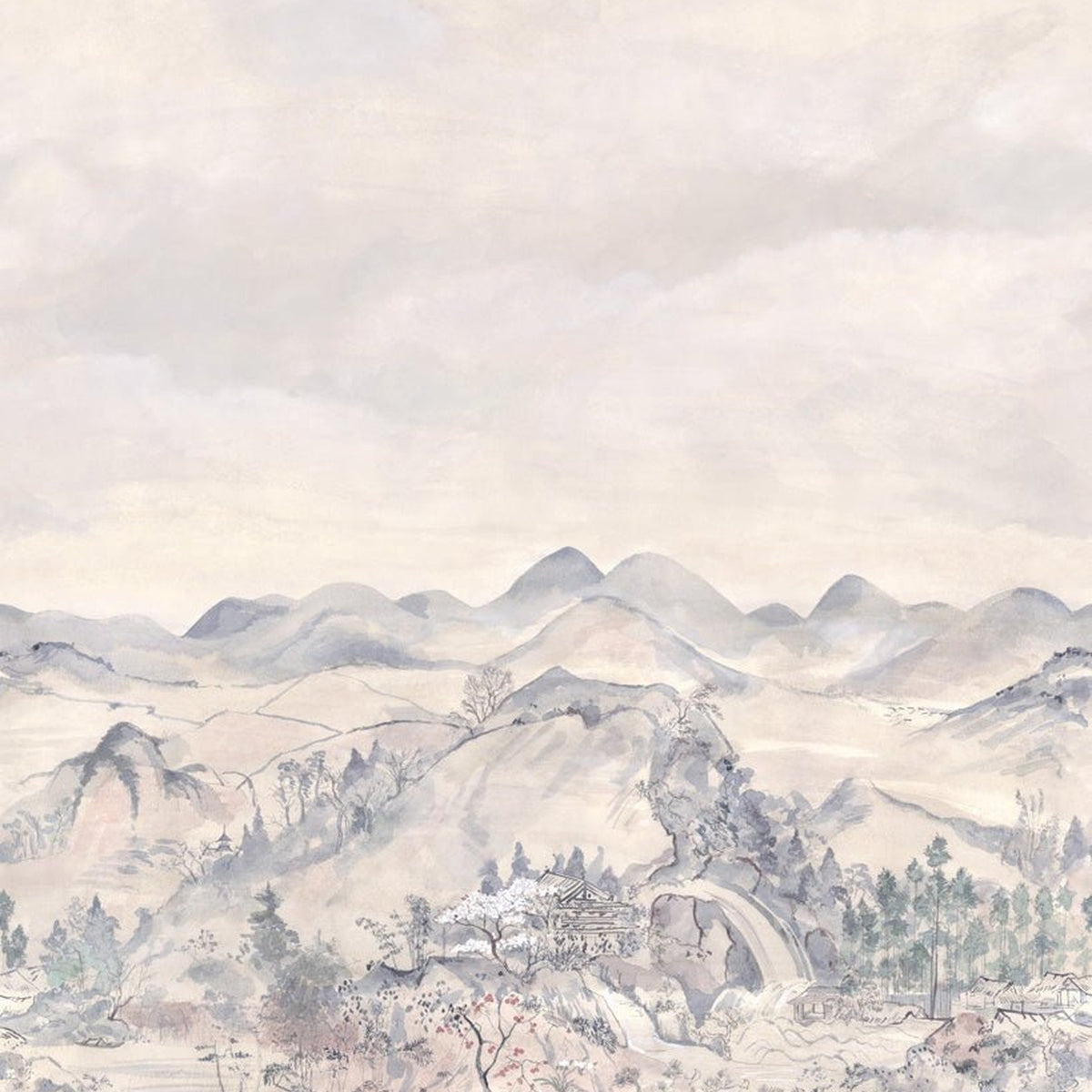 Cole & Son japanese chinoiserie wallpaper