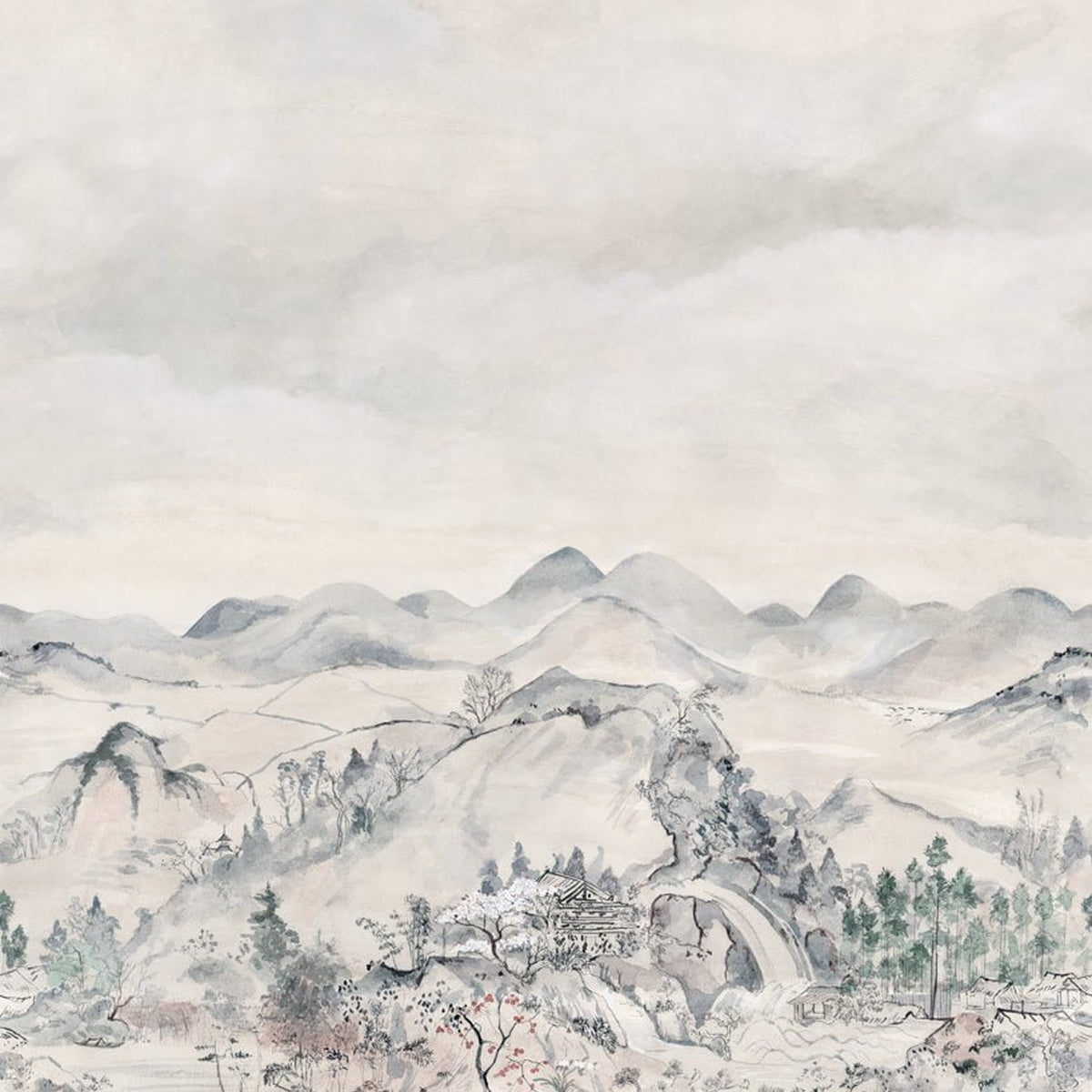 Cole & Son japanese chinoiserie wallpaper
