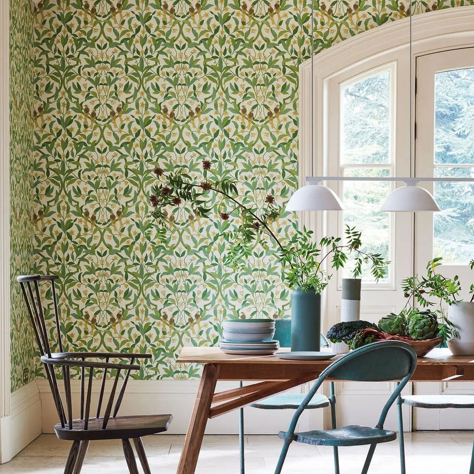 Cole & Son Jasmine & Serin Symphony wallpaper